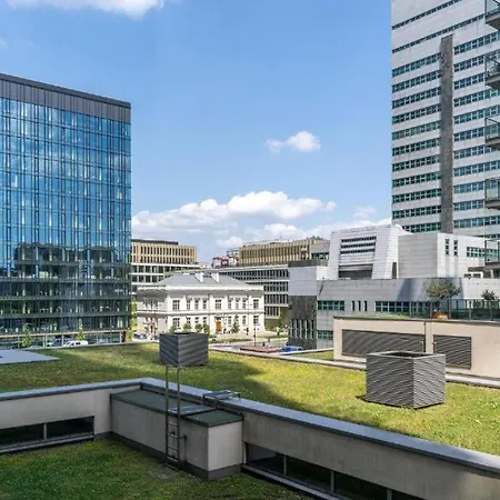 Platinum Tower - Center - Golden Apartment Warsaw